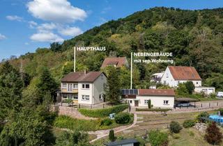 Haus kaufen in Karl-Rauch-Siedlung 9a, 67466 Lambrecht (Pfalz), Charmantes Wohnhaus mit Nebengebäude, Apartment und traumhafter Aussichtslage in Lambrecht