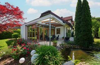 Doppelhaushälfte kaufen in 82205 Gilching, Gepflegte Doppelhaushälfte mit Wintergarten und idyllischem Garten