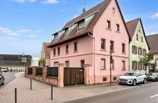 Haus kaufen in 68542 Heddesheim, Teilsaniertes Ein- bis Zweifamilienhaus in zentraler Lage von Heddesheim, -ideal für Handwerker!