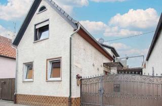 Haus kaufen in 67578 Gimbsheim, Wohnglück schaffen und erweitern in Gimbsheim: EFH mit Renovierungsbedarf und Anbau im Rohbau