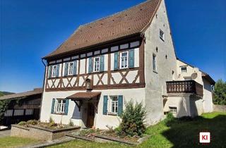 Haus kaufen in 96181 Rauhenebrach, *RESERVIERT* Historisches Fachwerkhaus (Einzeldenkmal) mit viel Platz (ca. 200 m² Wfl.) + Nebengeb�