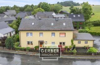 Haus kaufen in 95179 Geroldsgrün, 4km von Bad Steben, 1-2 Familien-Haus mit 2 Garagen und Werkstatt