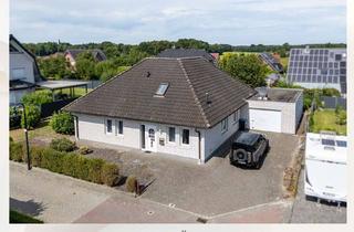 Haus kaufen in 48480 Lünne, Bungalow mit überdachter Terrasse, Werkstatt & Ausbaureserve im Dachgeschoss