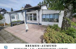 Haus kaufen in 28755 Aumund-Hammersbeck, Charmanter Bungalow aus den 80er Jahren mit kleinem Garten