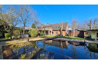 Mehrfamilienhaus kaufen in Wannwicker Straße 17, 46459 Rees, Provisionsfrei* Resthof 19000 qm Land 3 ETW 4 Ställe 1 Ha Wiese Pool Sauna Toplage