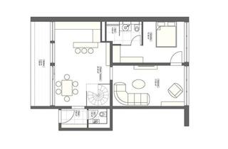 Immobilie mieten in Straße Der Freiheit 21, 55487 Sohren, Modern möbliertes Apartment mit Balkon und WLAN