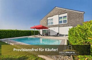 Einfamilienhaus kaufen in 59581 Warstein, Provisionsfrei f. Käufer, A+ Top modernes Viebrockhaus, 2020 Pool, PV, Top-Werte, Autark, Garage,