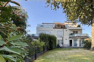 Wohnung kaufen in 30853 Langenhagen, Exklusiv & selten: barrierefreie Neubau-EG-Wohnung mit XXL-Gartenparadies und eleganter Ausstattung!