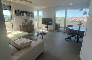 Wohnung mieten in Alfred-Leikam-Str. 33, 71334 Waiblingen, Hell geschnittener Neubautraum mit Balkon (Süd-West) und EBK über den Dächern Waiblingens