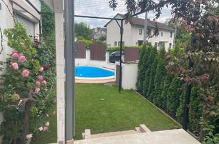 Haus mieten in 65824 Schwalbach, Exklusives, energieeffizientes Smart Home: Einfamilienhaus, Pool & Garten, voll möbliert, Frankfurt