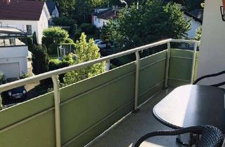 Immobilie mieten in 79219 Staufen, Schöne voll möbl. 3 Zi. Wohnung mit 2 Balkonen und Burgblick in Staufen, Internet, Waschmaschine