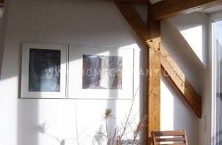Wohnung mieten in 80803 München, Helle, modern möblierte 1,5-Zimmer-Dachgeschoss-Maisonette-Wohnung mit Südbalkon in Schwabing