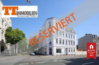 Gewerbeimmobilie kaufen in 26382 Wilhelmshaven, TT bietet an: Ecklage mit Charakter: Gewerbefläche an der Peterstraße - im denkmalgeschützten Gründerzeithaus!