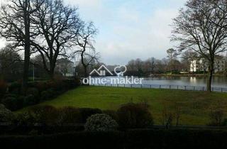 Wohnung mieten in Herbert-Weichmann-Strasse 35, 22085 Hamburg, Möbl. Whg mit Balkon 2400 qm Garten S/W direkt am Wasser frei vom 1.1.26-31.1.26