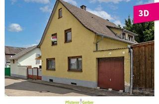 Einfamilienhaus kaufen in 76669 Bad Schönborn, Preiswertes Wohnhaus in Mingolsheim (Ortsrandlage) – mit Innenhof, Nebengebäude und viel Potenzial zur Gestaltung