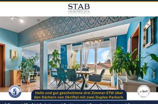 Wohnung kaufen in 65795 Hattersheim, 3-Zimmer-DG-Wohnung mit 2,77 m Deckenhöhe, Balkon, Klimaanlage & 2 Stellplätzen in Okriftel