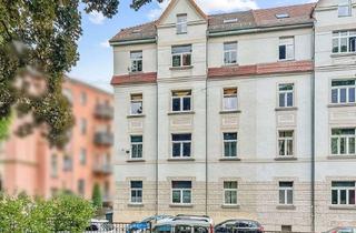 Wohnung kaufen in 99423 Nordvorstadt, Stilvoll wohnen über den Dächern Weimars: 4-Zimmer-Maisonettewohnung mit Charme
