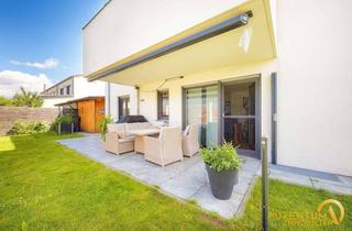 Wohnung kaufen in 93326 Abensberg, Moderne Erdgeschosswohnung, Garten und Top-Ausstattung – Baujahr 2018, KfW-55-Energieeffizienz