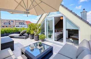 Wohnung mieten in 50259 Pulheim, Teilmöblierte 3-Raum-Maisonette-Wohnung mit Einbauküche und traumhafter Terrasse in Pulheim City