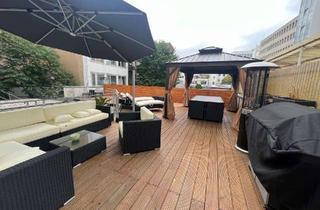Wohnung mieten in 50676 Altstadt-Süd, Luxuriöse 4 Zimmerwohnung mit riesiger Dachterrasse auf der Schaafenstr.