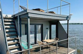 Haus kaufen in Am Hafen, 24837 Schleswig, Modernes Hausboot mit Dachterrasse in Top-Lage – Stadthafen Schleswig
