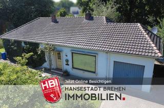 Haus kaufen in 28717 Lesum, Burglesum / Familienfreundlicher Bungalow in attraktiver Lage mit viel Potenzial