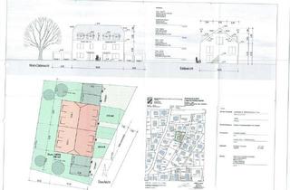 Grundstück zu kaufen in Auenstraße 32, 85368 Moosburg, sonniges Grundstück mit genehmigten Bauplan für eine Doppelhaushälfte