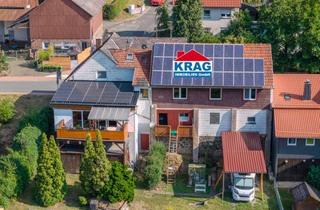 Haus kaufen in Hauptstr., 35102 Lohra, ++ KRAG Immobilien ++ Viel Platz für Wohnen & Beruf: Saal, Werkstatt, Keller, Garten, Balkon, provisionsfrei