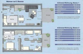Wohnung kaufen in 58453 Witten, Attraktive 4-Zimmer-Wohnung über 2 Etagen mit Balkon und Garten in Witten