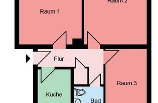 Wohnung mieten in Störmeder Straße 25, 59590 Geseke, Schöne 3-Zimmer-Wohnung mit Balkon in grüner Lage