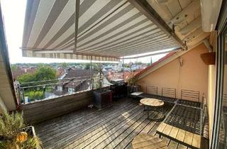 Wohnung mieten in 76275 Ettlingen, Stilvolle 2-Zimmer-Dachgeschosswohnung mit gehobener Innenausstattung mit EBK in Ettlingen-Spessart