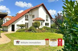 Haus kaufen in 04603 Windischleuba, Freistehendes Architektenhaus | Sonnige Terrasse | 5 Zimmer | 2 Garagen | Idyllischer Außenbereich