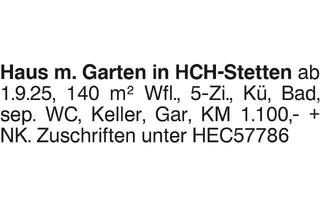 Haus mieten in 72379 Hechingen, Haus m. Garten