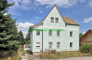 Haus kaufen in 04687 Trebsen, Zweifamilienhaus - mit Gartengrundstück und Nebengelass
