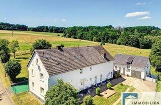 Bauernhaus kaufen in 57632 Walterschen, Sehr gepflegtes Bauernhausanwesen mit Pferdestall, Nebengebäuden und arrondierten Wiesen und Weiden