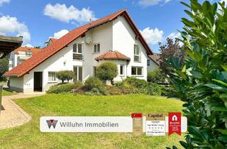 Haus kaufen in 04603 Windischleuba, Windischleuba - Freistehendes Architektenhaus | Sonnige Terrasse | 5 Zimmer | 2 Garagen | Idyllischer Außenbereich