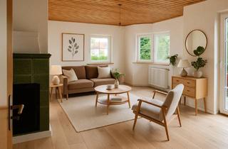 Wohnung mieten in 83278 Traunstein, Helle 2-Zimmer-Wohnung mit großem Balkon, exklusiver Einbauküche, Kachelofen, top Lage Wartberghöhe