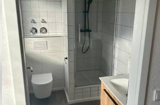 Wohnung mieten in Brühlstraße 18, 66119 Saarbrücken, Erstbezug nach Sanierung mit Balkon und EBK: Stilvolle 1-Zimmer-Wohnung mit geh. Innenausstattung