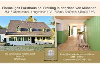Haus kaufen in Schulstraße, 85416 Langenbach, Ehemaliges Forsthaus bei Freising in der Nähe von München