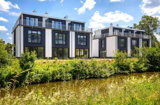 Haus mieten in Neßdeich 22, 21129 Finkenwerder, Modernes, lichtdurchflutetes Stadthaus mit Balkon, Dachterrasse und Wasserblick!!!