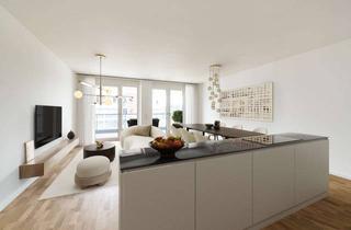 Wohnung kaufen in 67061 Süd, Hochwertige 3-Zimmer Neubauwohnung mit Blick auf den Rhein im 4.OG