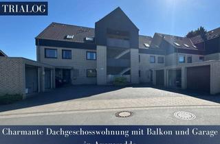 Wohnung kaufen in 33335 Gütersloh, Charmante Dachgeschosswohnung mit Balkon und Garage in Avenwedde