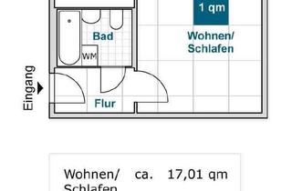 Sozialwohnungen mieten in Berthelsdorfer Weg 21, 01279 Tolkewitz/Seidnitz-Nord, Willkommen in Ihrem neuen Zuhause 1-Zimmer-Wohnung (WBS)