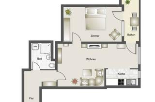 Wohnung mieten in Wilheml-Albercht Straße, 91126 Eichwasen, Traumhafte 2-Zimmer-Wohnung in top Lage - Frisch saniert mit Stil! Erstbezug