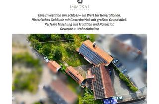Gewerbeimmobilie kaufen in 95349 Thurnau, Charmantes Ensemble am Schloss – Gastronomie verpachtet, Wohnen & Ausbauoptionen