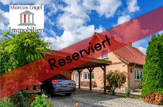 Doppelhaushälfte kaufen in 16227 Eberswalde, Doppelhaushälfte mit weitläufigem Grundstück und Garage in Eberswalde*Provisionsfrei für den Käufer*