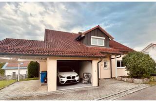 Haus mieten in 73527 Schwäbisch Gmünd, Großzügiges Einfamilienhaus (7 Zim., 230 m²) mit Kaiserberge-Blick, Glasfaser, 3 Bädern & Kachelofen
