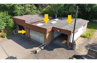 Büro zu mieten in 66969 Lemberg, +++Zwei Lagerhallen mit Sektionaltoren, Bürofläche, Sanitärräume und ebene Freifläche