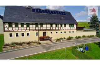 Einfamilienhaus kaufen in 01762 Hartmannsdorf-Reichenau, Hartmannsdorf-Reichenau - Fachwerk-Hof bei Dresden: Einfamilienhaus|Zweifamilienhaus mit 2 WE, Scheune, Garagen & opt. Gewerbe