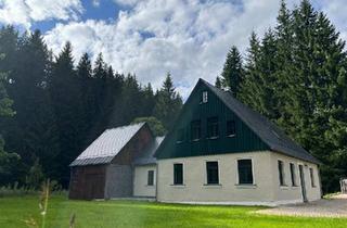Haus kaufen in 08309 Eibenstock, Eibenstock - Bezugsfertig! Haus im Erzgebirge - Alleinlage am Erzgebirgskamm
